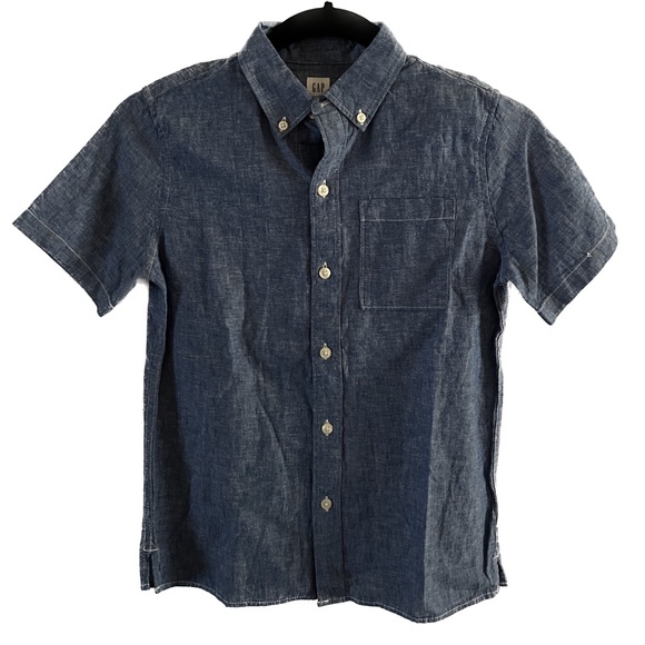 Gap Kids Chambray button down - Picture 1 of 6
